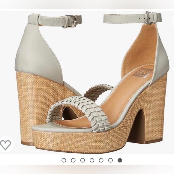 DV Dolce Vita Women's Coda Heeled Sandal in Sage - Picture 1 of 5